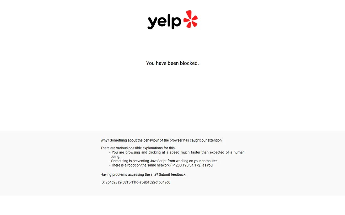 Yelp Ads homepage