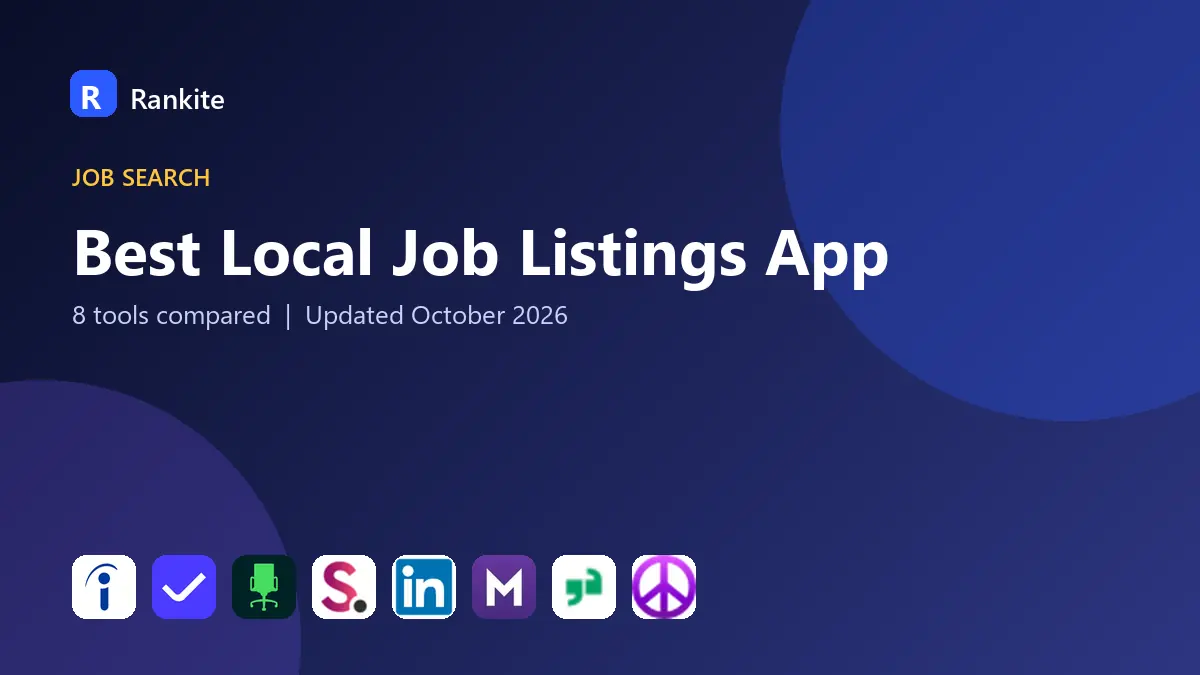 Best Local Job Listings App in 2026: 8 Tools Compared