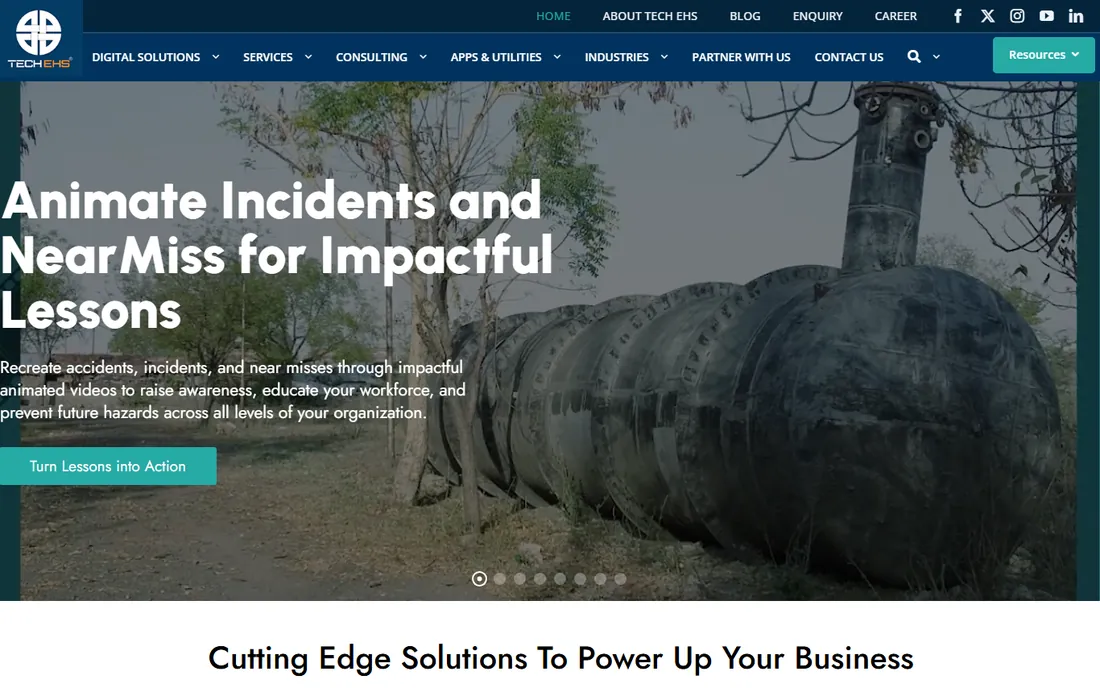 TECH EHS homepage