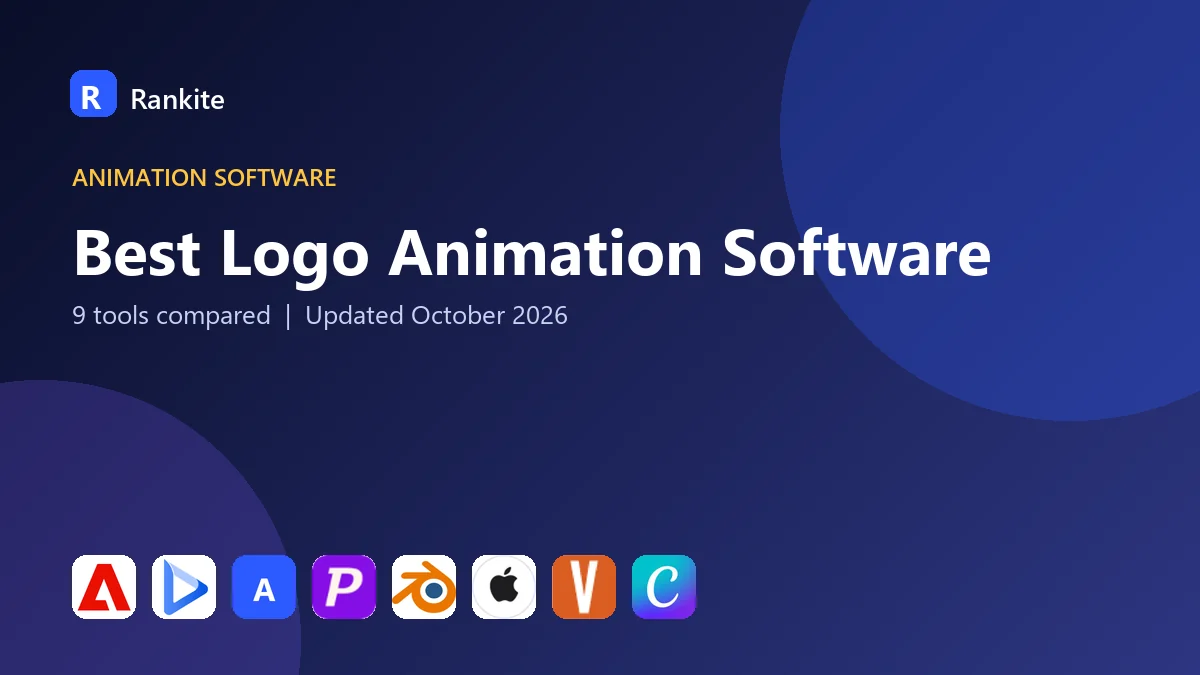 Best Logo Animation Software in 2026: 9 Tools Compared