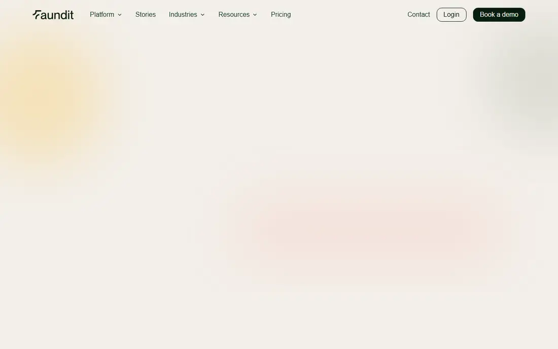 Faundit homepage