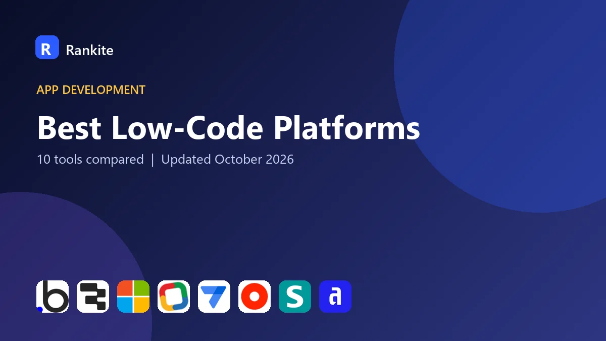Best Low-Code Platforms in 2026: 10 Tools Compared