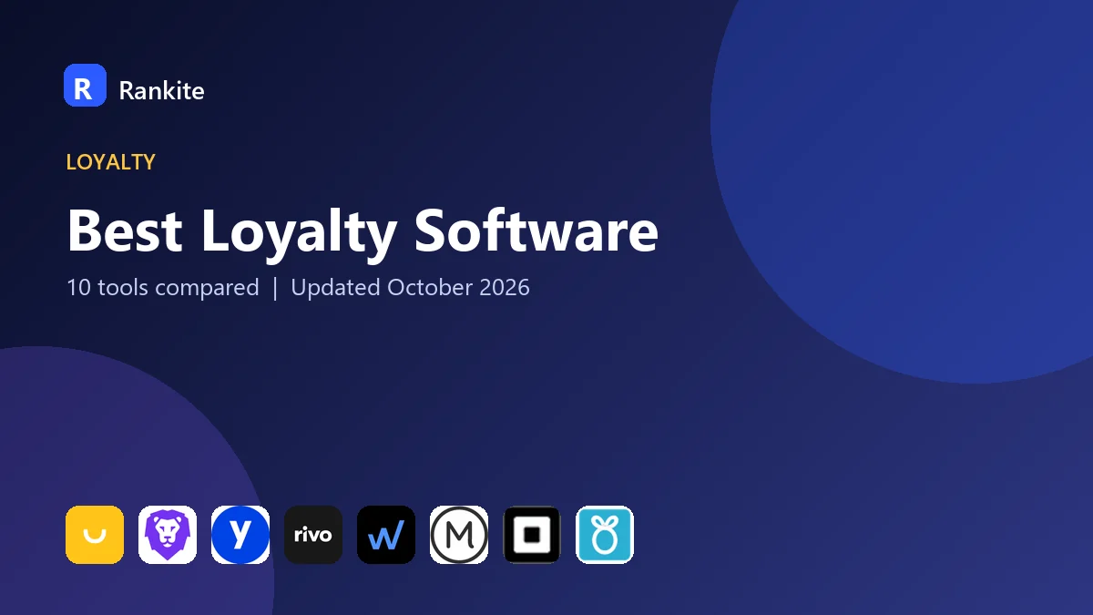 Best Loyalty Software in 2026: 10 Tools Compared