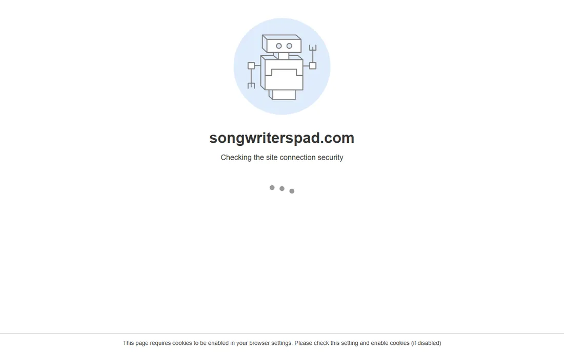 Songwriter's Pad homepage