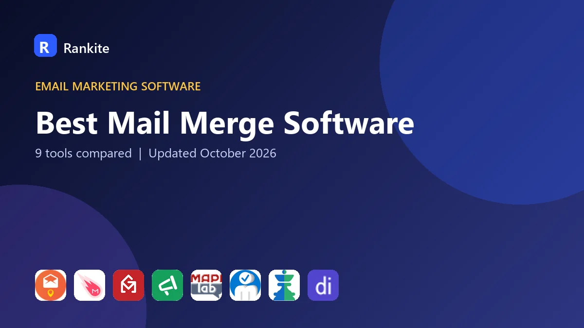 Best Mail Merge Software: 9 Tools Compared