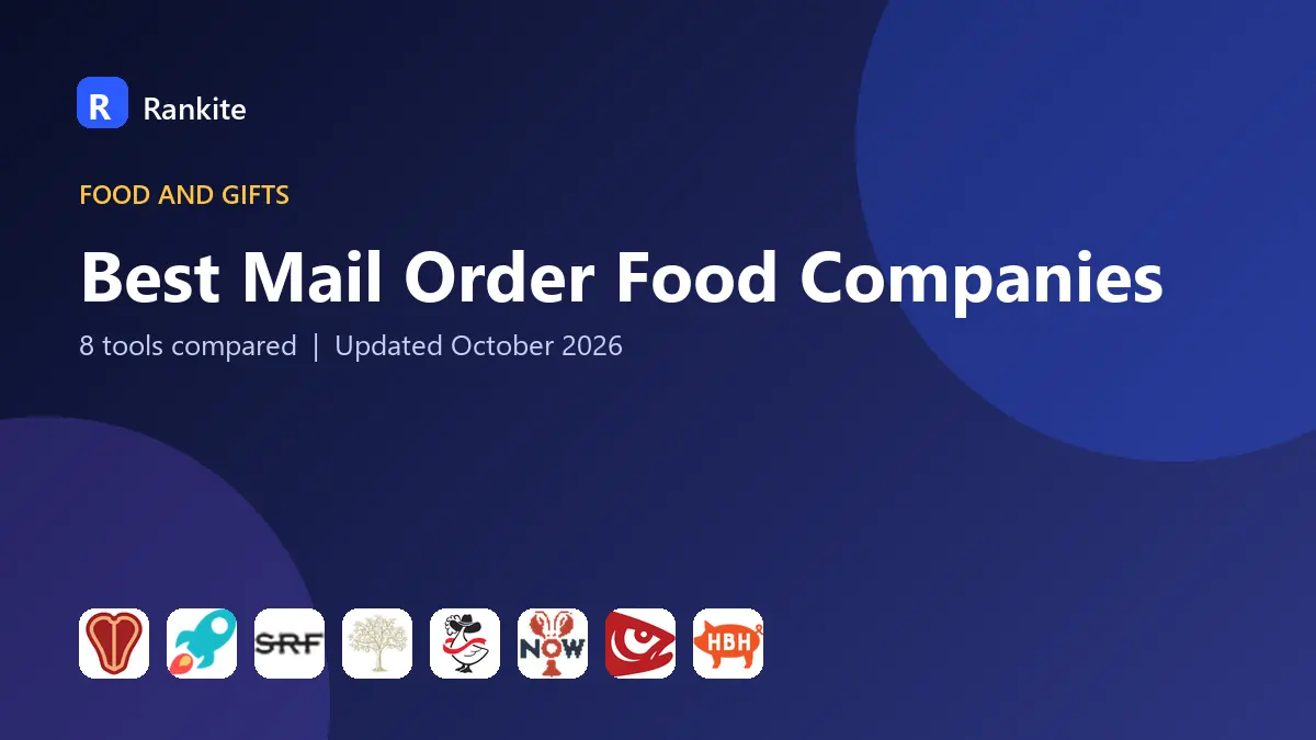 Best Mail Order Food Companies in 2026: 8 Tools Compared