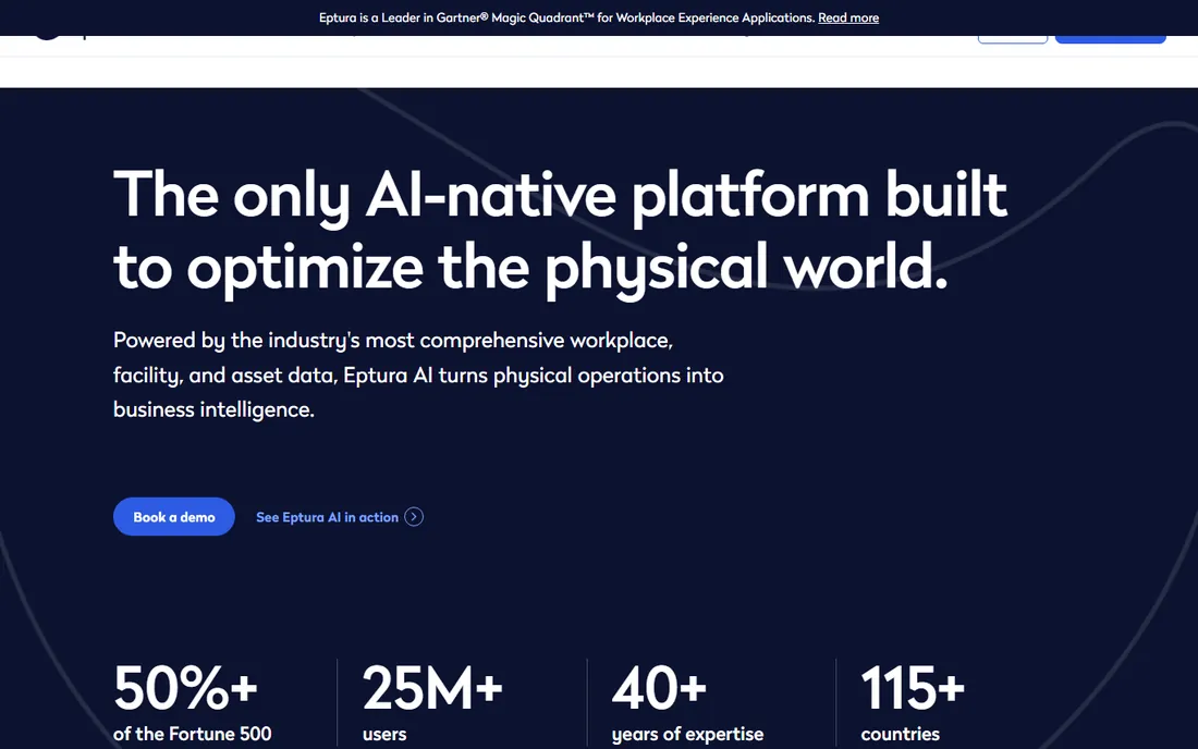 Eptura homepage