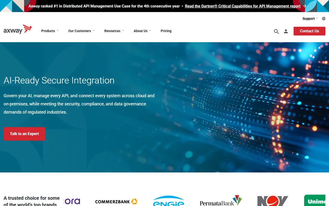 Axway SecureTransport homepage