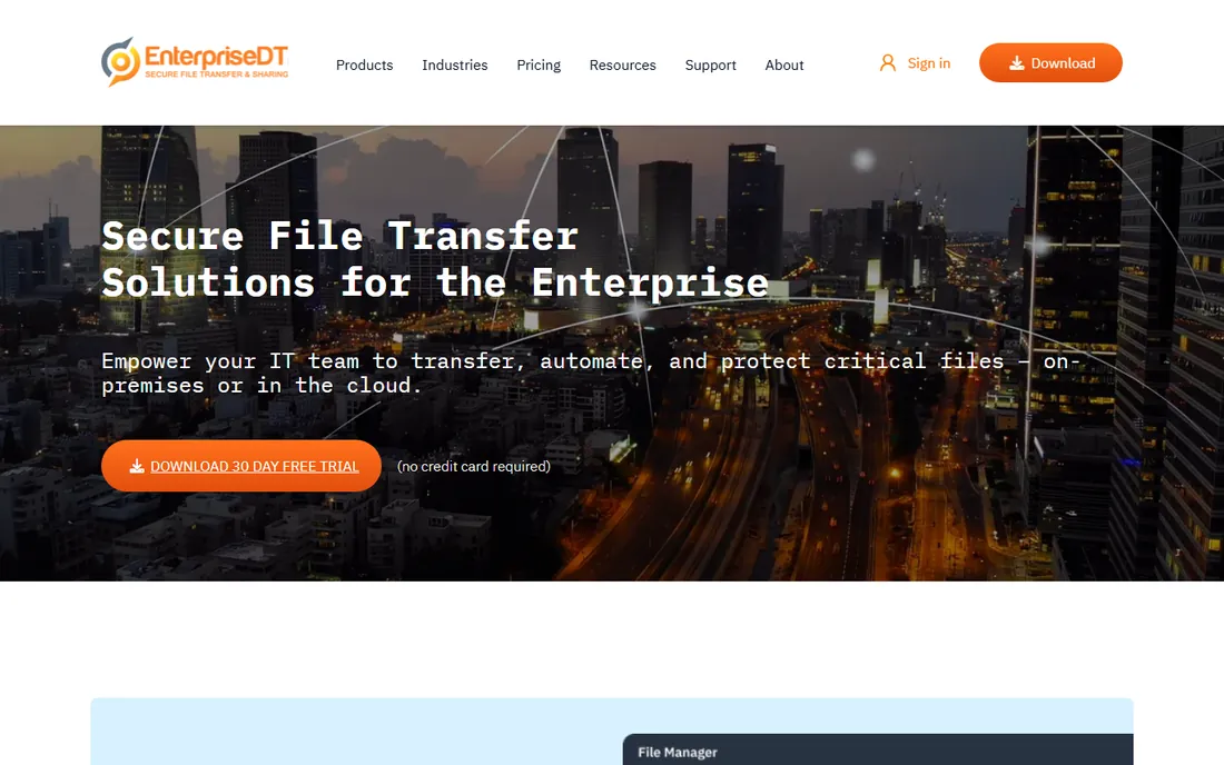 CompleteFTP homepage