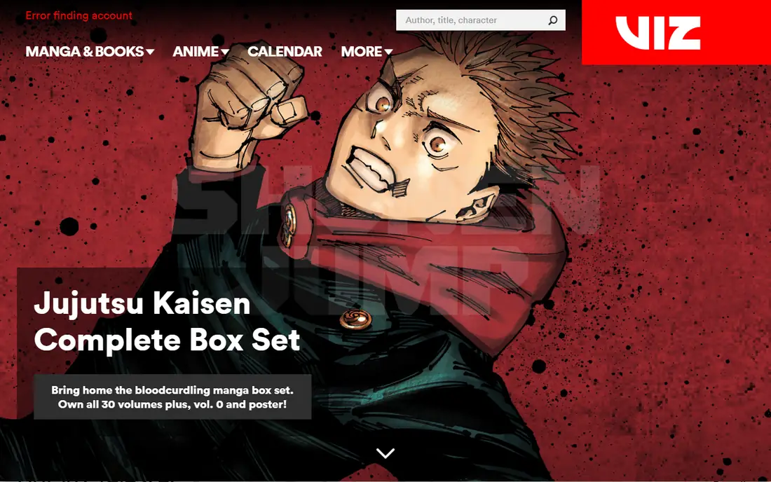 VIZ homepage
