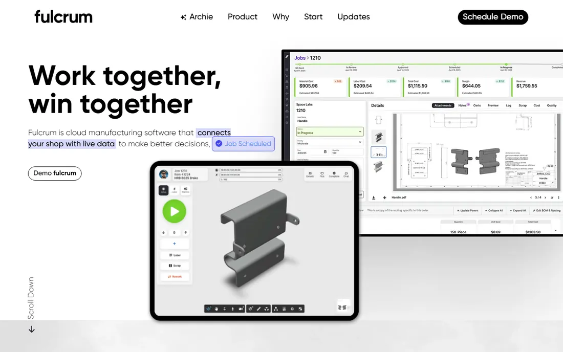 Fulcrum homepage