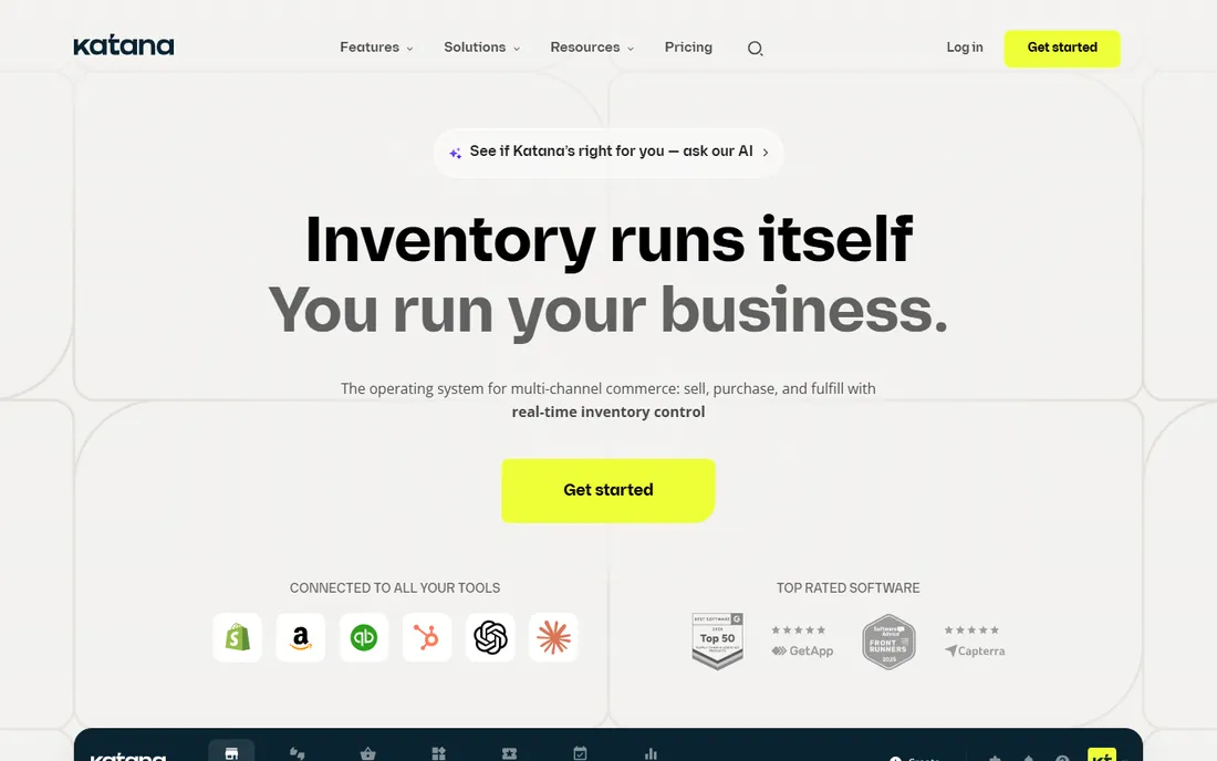 Katana homepage