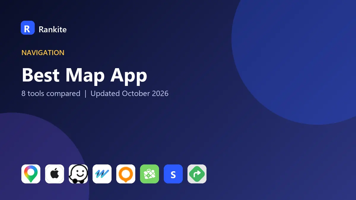Best Map App in 2026: 8 Apps Compared