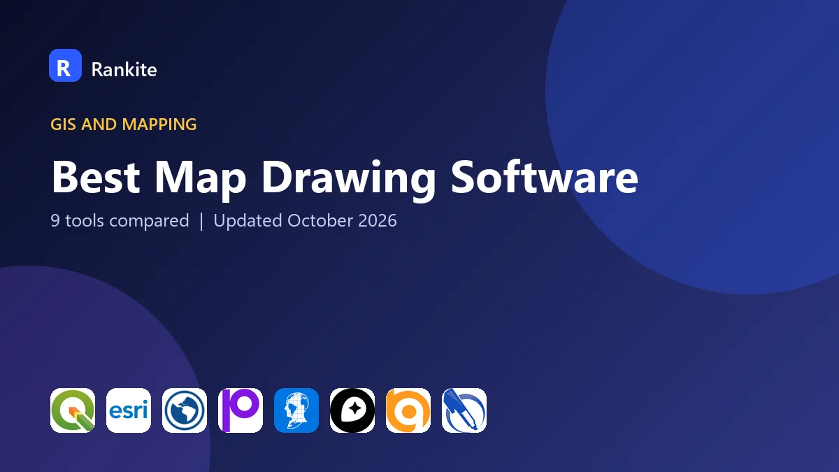 Best Map Drawing Software in 2026: 9 Tools Compared