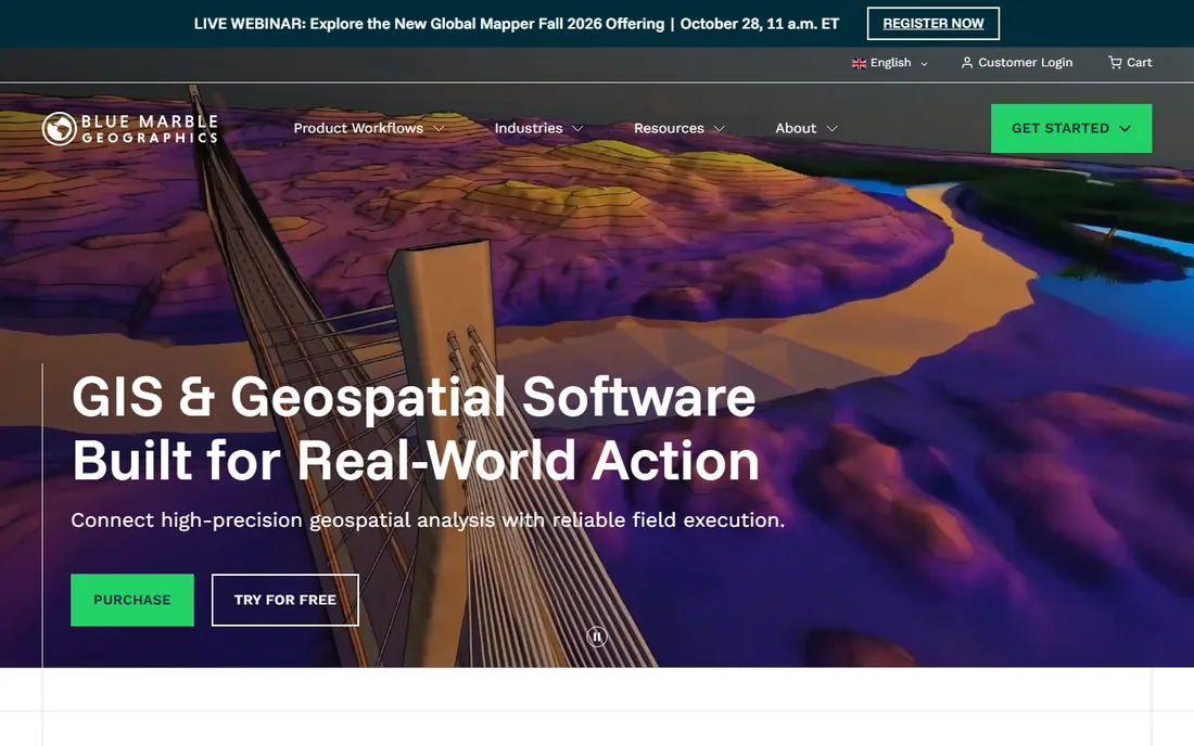 Global Mapper homepage