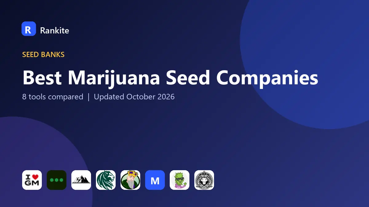 Best Marijuana Seed Companies in 2026: 8 Companies Compared
