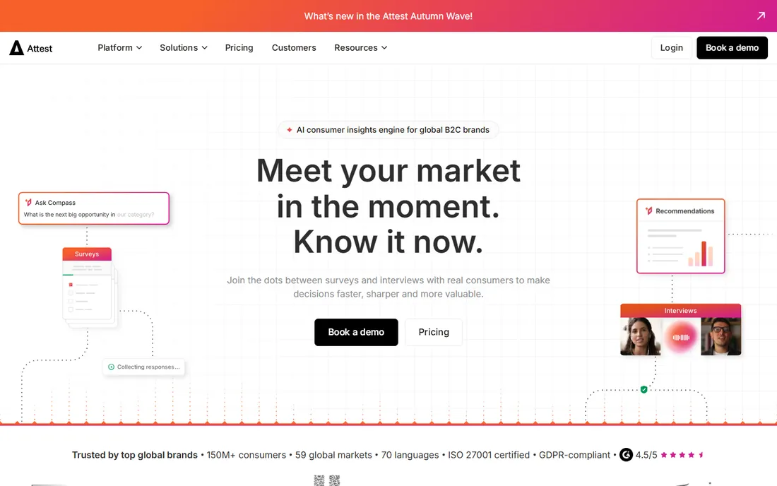 Attest homepage