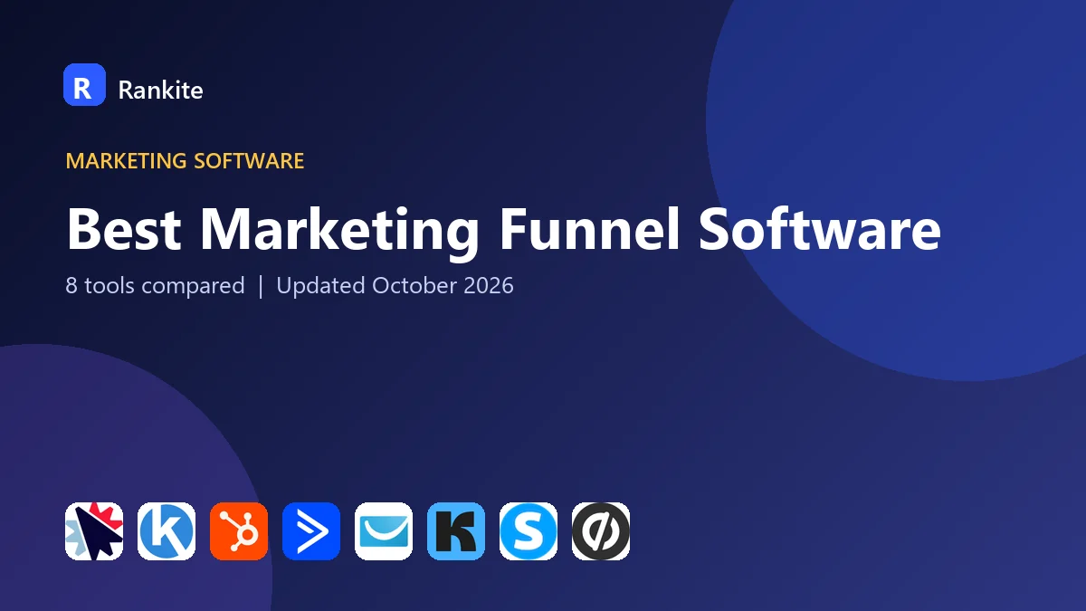 Best Marketing Funnel Software: 8 Tools Compared