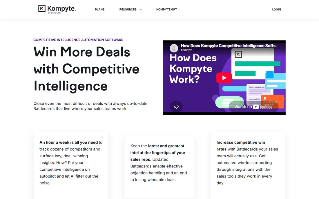 Kompyte homepage