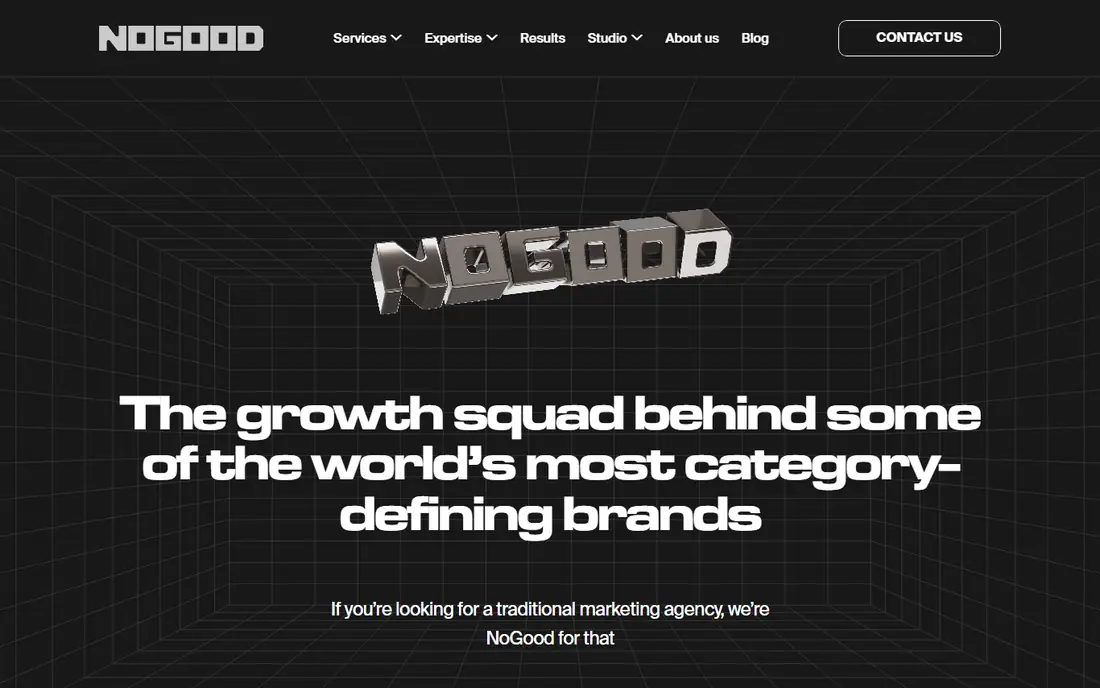 NoGood homepage