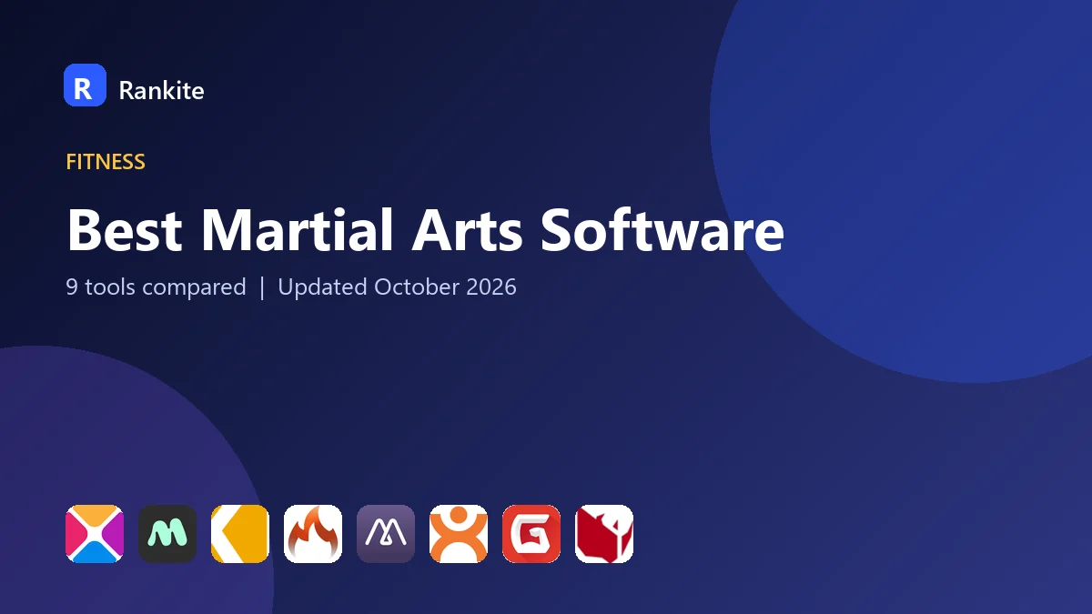 Best Martial Arts Software in 2026: 9 Tools Compared