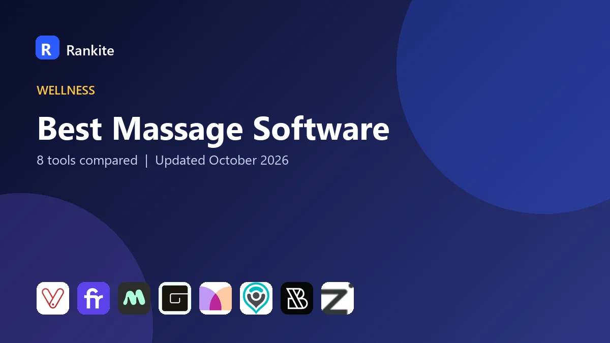Best Massage Software in 2026: 8 Tools Compared