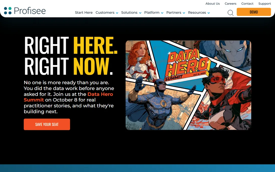 Profisee homepage