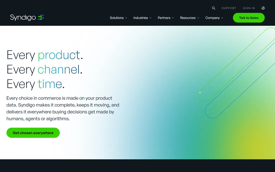 Syndigo homepage
