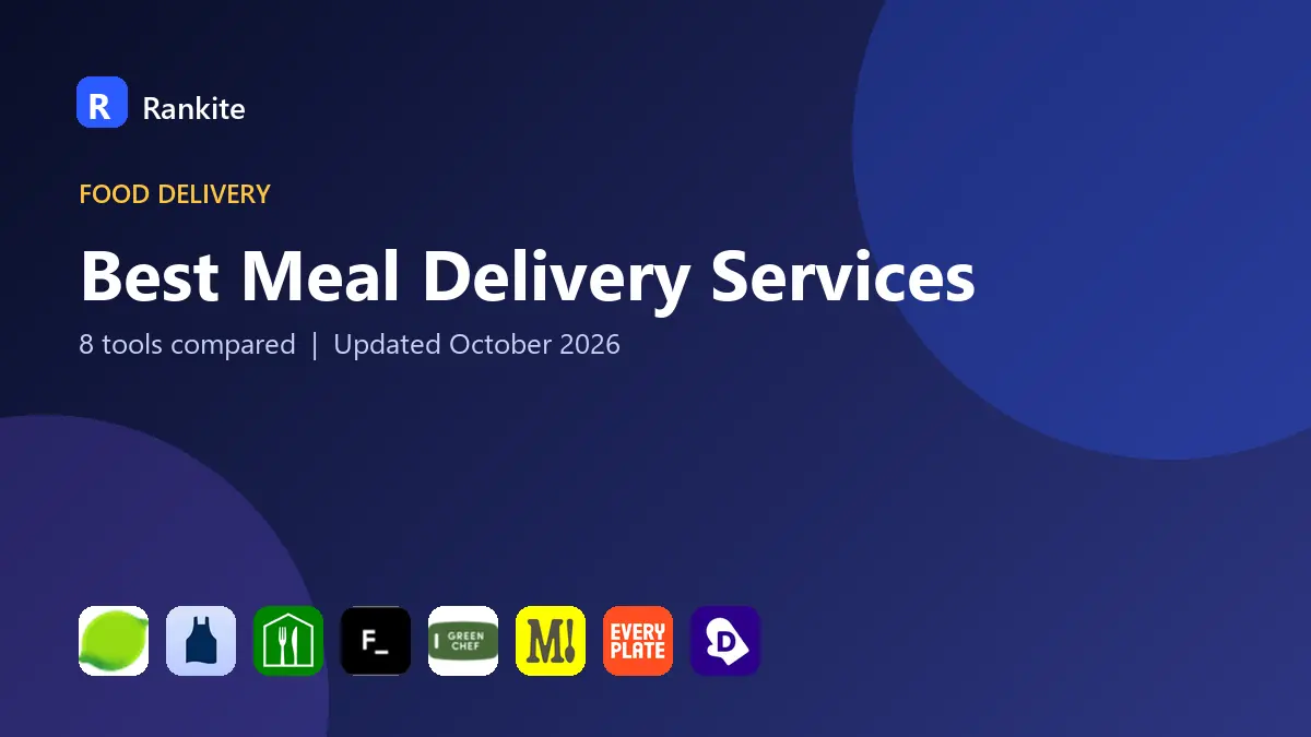 Best Meal Delivery Services in 2026: 8 Services Compared