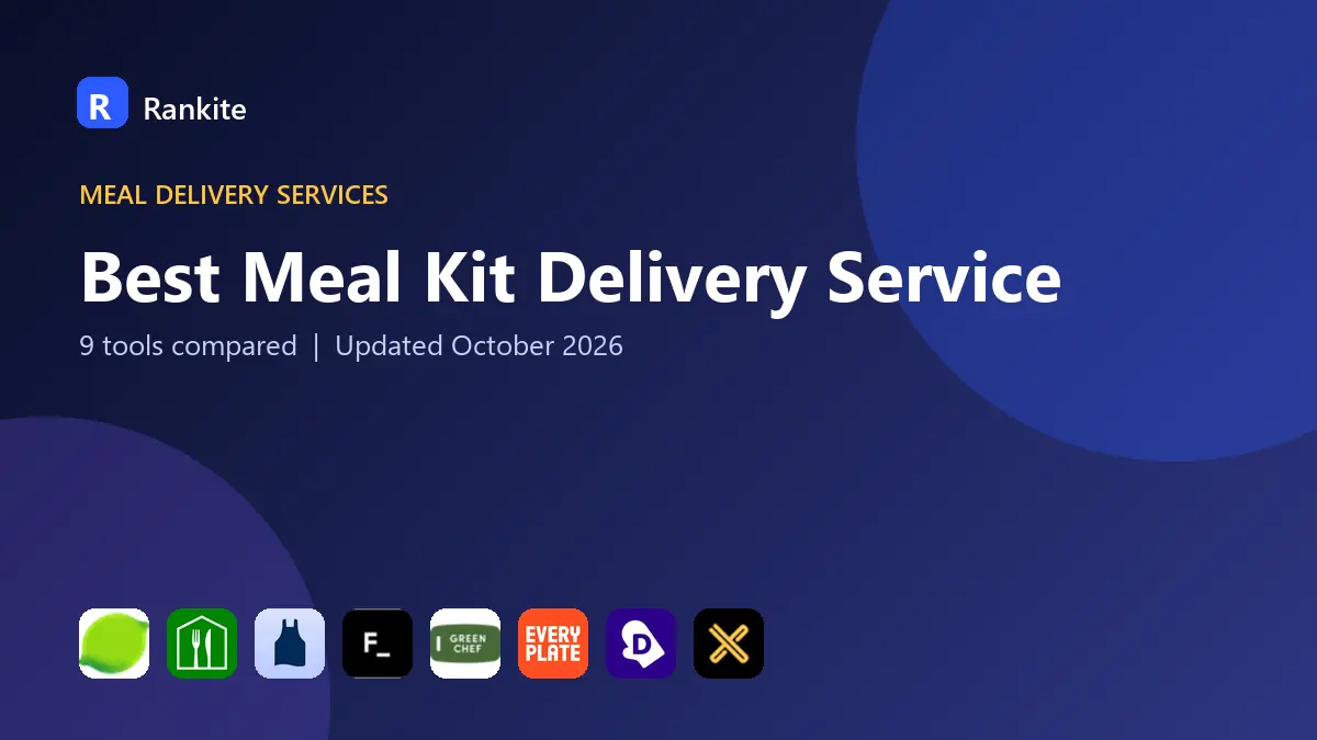 Best Meal Kit Delivery Service in 2026: 9 Services Compared