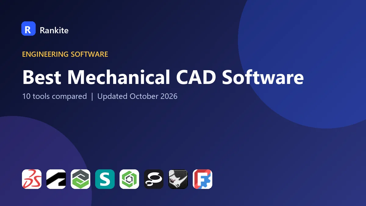 Best Mechanical CAD Software in 2026: 10 Tools Compared