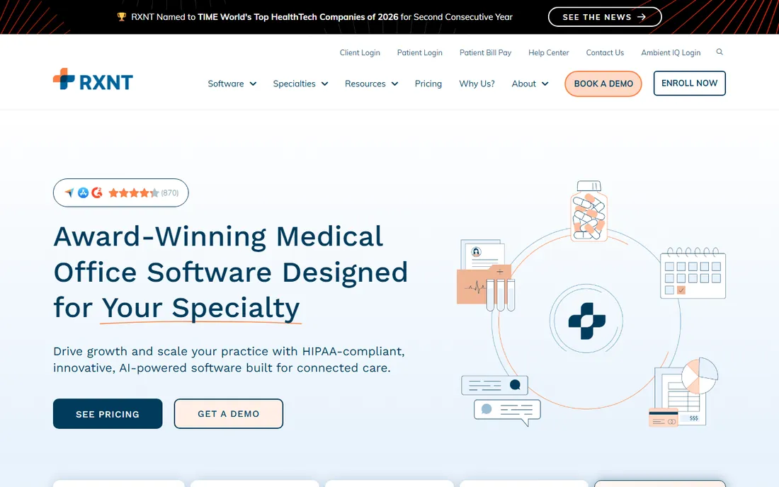 RXNT homepage
