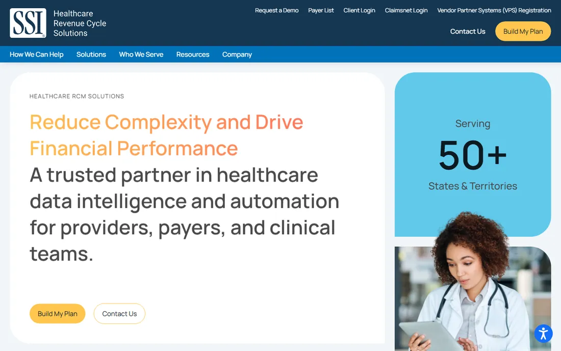 SSI Group homepage