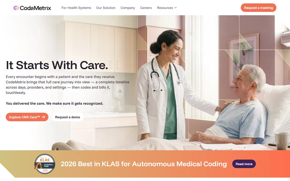 CodaMetrix homepage