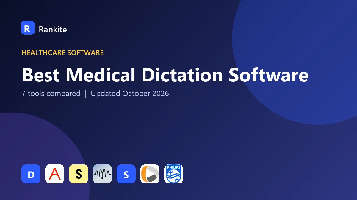 Best Medical Dictation Software: 7 Tools Compared