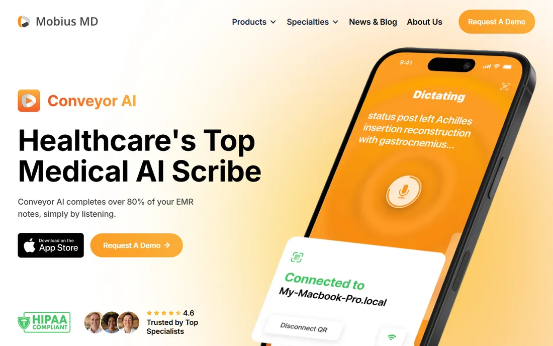 Mobius MD homepage
