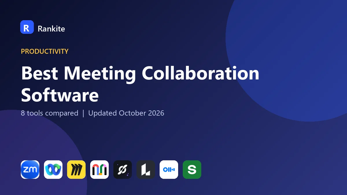 Best Meeting Collaboration Software in 2026: 8 Tools Compared