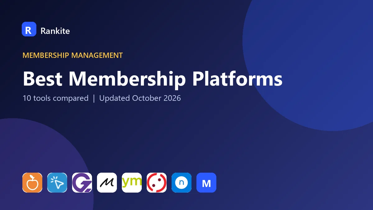 Best Membership Platforms in 2026: 10 Tools Compared