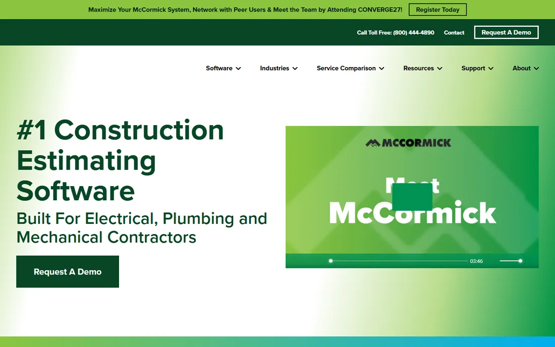 McCormick homepage