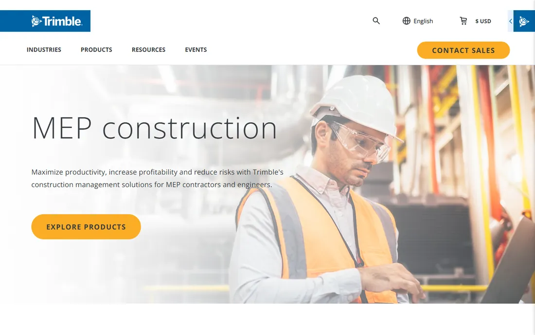 Trimble Accubid homepage