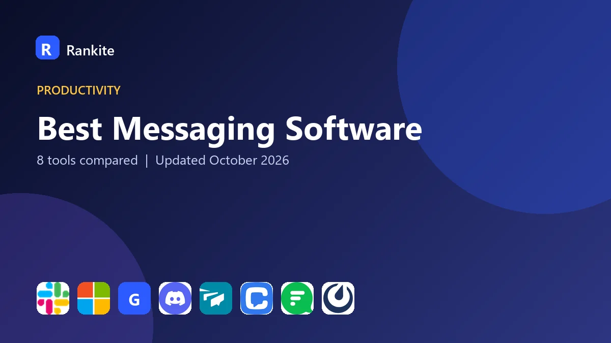 Best Messaging Software in 2026: 8 Tools Compared