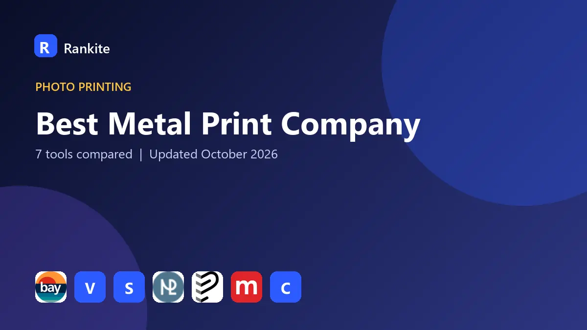 Best Metal Print Company in 2026: 7 Tools Compared