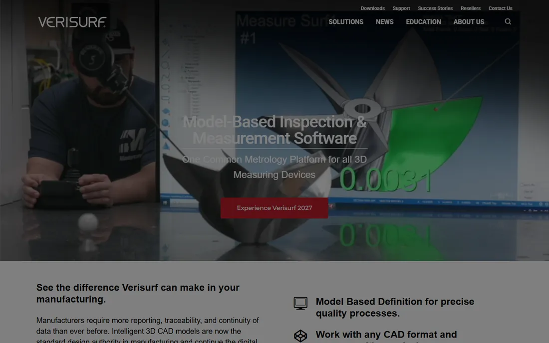 Verisurf homepage