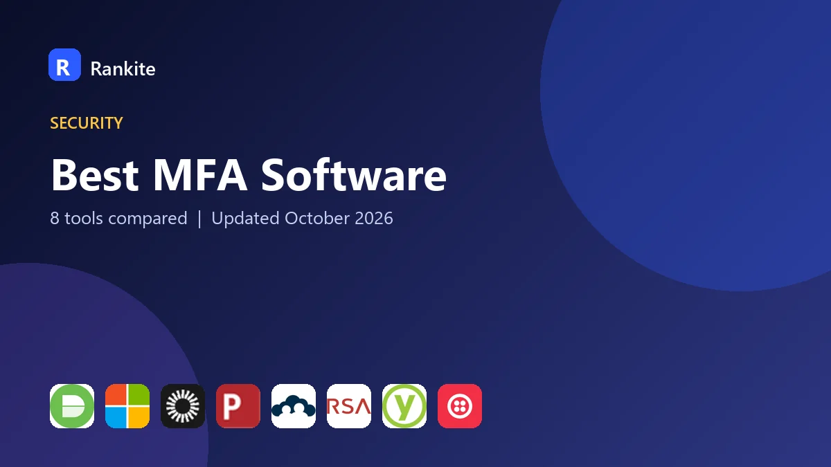 Best MFA Software in 2026: 8 Tools Compared