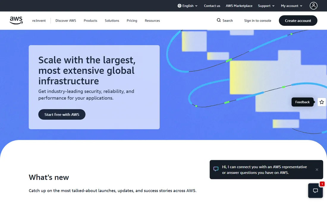 AWS Application Migration Service homepage