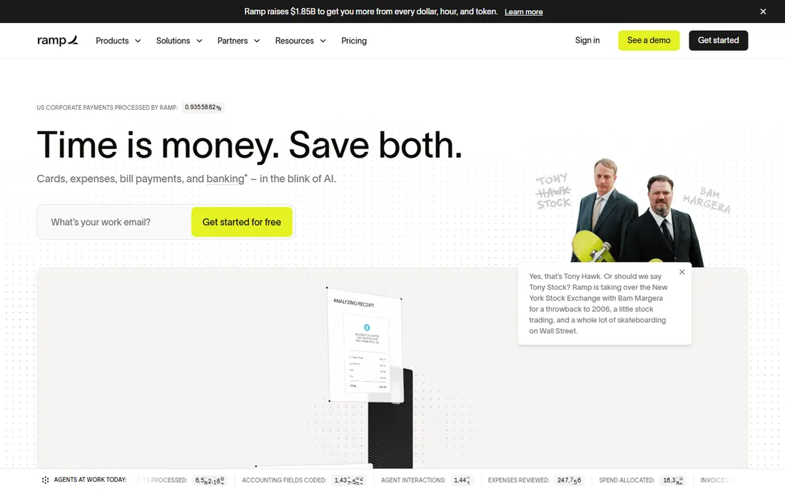 Ramp homepage