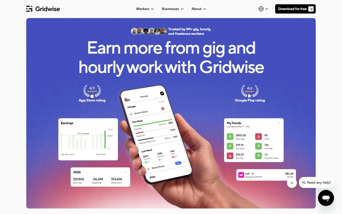 Gridwise homepage