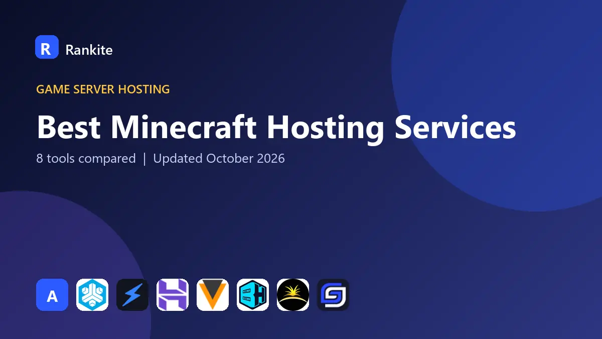 Best Minecraft Hosting Services in 2026: 8 Hosts Compared