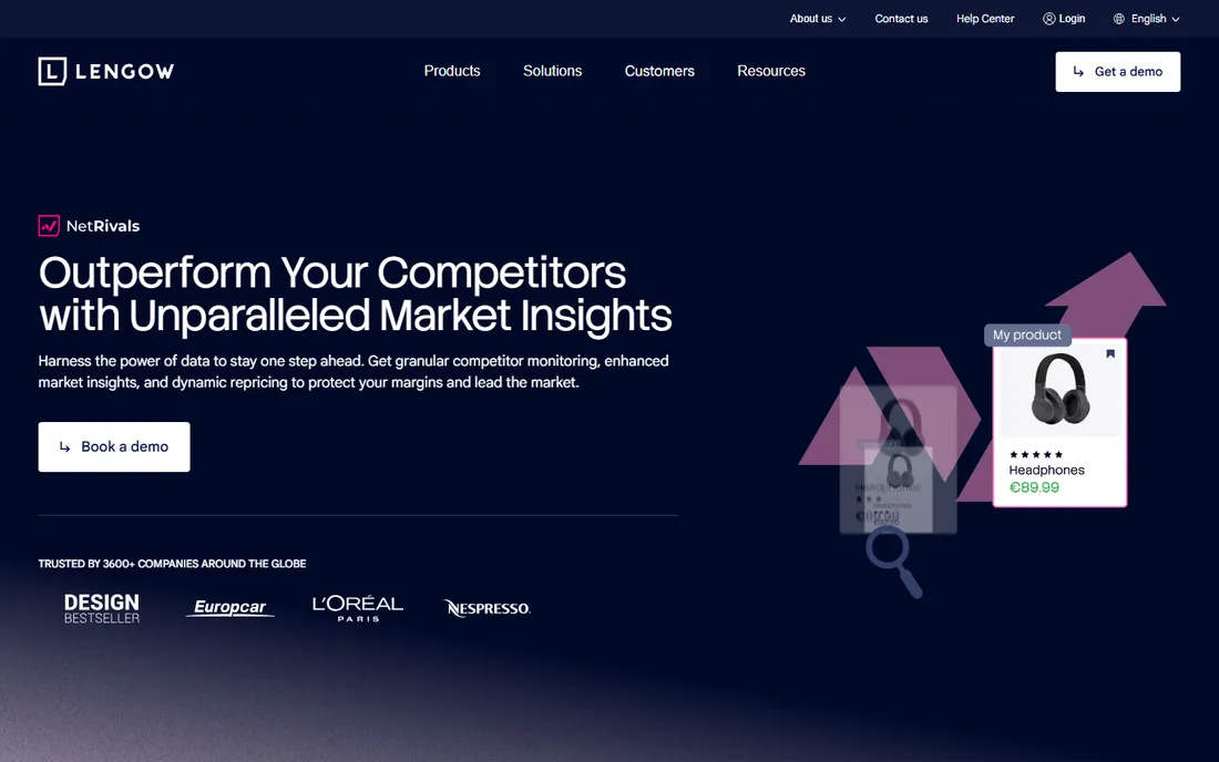 NetRivals homepage