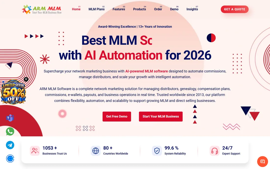 ARM MLM Software homepage